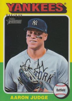 2024 Topps Heritage - Chrome #112 Aaron Judge Front