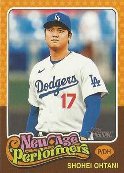 2024 Topps Heritage - New Age Performers #NAP-1 Shohei Ohtani Front