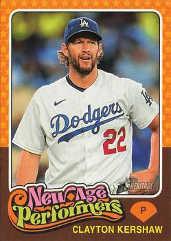 2024 Topps Heritage - New Age Performers #NAP-4 Clayton Kershaw Front