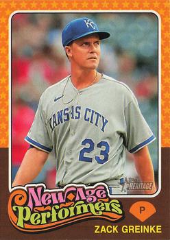 2024 Topps Heritage - New Age Performers #NAP-5 Zack Greinke Front