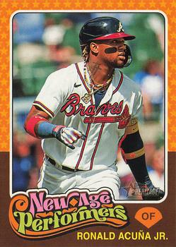2024 Topps Heritage - New Age Performers #NAP-10 Ronald Acuña Jr. Front