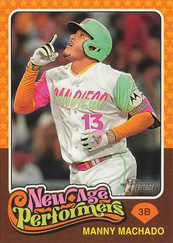 2024 Topps Heritage - New Age Performers #NAP-13 Manny Machado Front