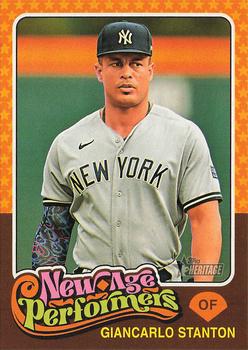2024 Topps Heritage - New Age Performers #NAP-16 Giancarlo Stanton Front