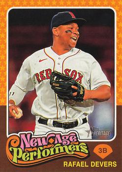 2024 Topps Heritage - New Age Performers #NAP-19 Rafael Devers Front