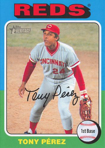 2024 Topps Heritage - Oversized 1975 Topps Baseball #OB-15 Tony Pérez Front