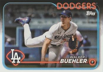 2024 Topps Los Angeles Dodgers #LAD-4 Walker Buehler Front