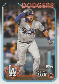 2024 Topps Los Angeles Dodgers #LAD-17 Gavin Lux Front