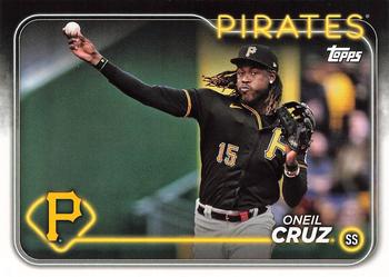 2024 Topps Pittsburgh Pirates #PIT-3 Oneil Cruz Front