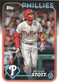 2024 Topps Philadelphia Phillies #PHI-6 Bryson Stott Front