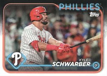 2024 Topps Philadelphia Phillies #PHI-8 Kyle Schwarber Front