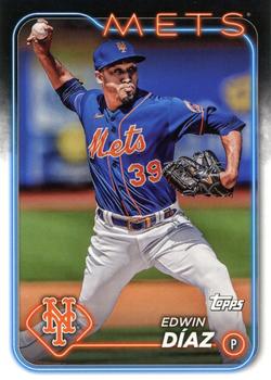 2024 Topps New York Mets #NYM-4 Edwin Díaz Front