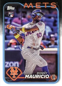 2024 Topps New York Mets #NYM-9 Ronny Mauricio Front