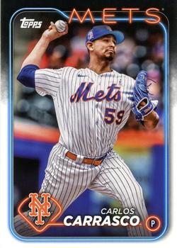 2024 Topps New York Mets #NYM-11 Carlos Carrasco Front