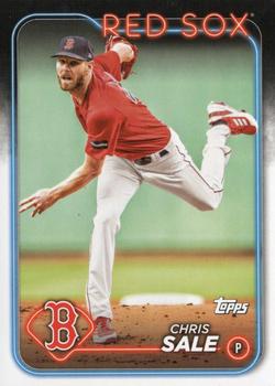 2024 Topps Boston Red Sox #BOS-17 Chris Sale Front