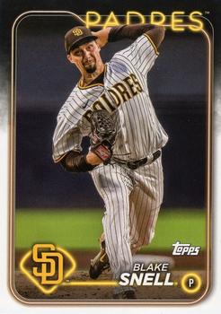 2024 Topps San Diego Padres #SDP-17 Blake Snell Front