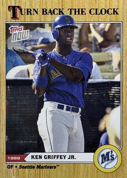 2024 Topps Now Road to Opening Day Seattle Mariners - Turn Back the Clock #ST-5 Ken Griffey Jr. Front