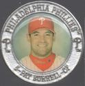 2005 Philadelphia Phillies Medallion Collection #NNO Pat Burrell Front