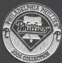 2005 Philadelphia Phillies Medallion Collection #NNO Charlie Manuel Back