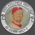 2005 Philadelphia Phillies Medallion Collection #NNO Randy Wolf Front