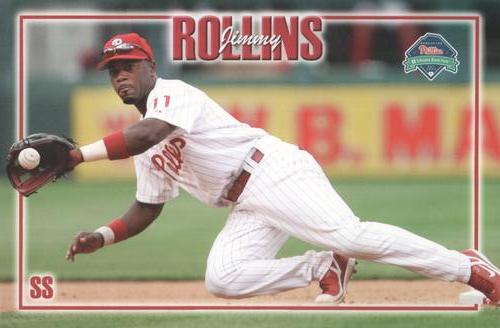 2007 Philadelphia Phillies Photo Cards #NNO Jimmy Rollins Front