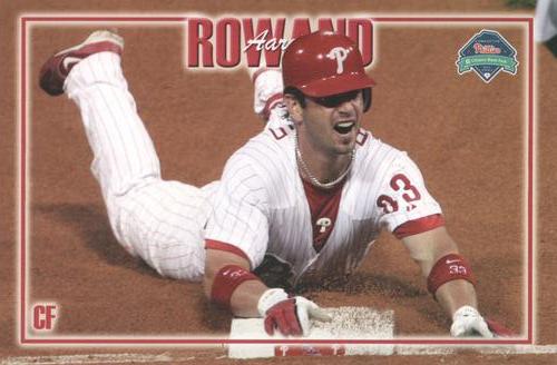 2007 Philadelphia Phillies Photo Cards #NNO Aaron Rowand Front