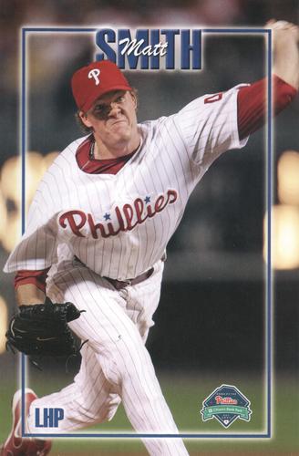 2007 Philadelphia Phillies Photo Cards #NNO Matt Smith Front