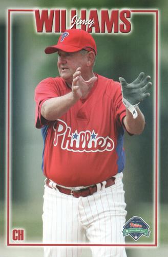 2007 Philadelphia Phillies Photo Cards #NNO Jimy Williams Front