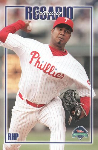 2007 Philadelphia Phillies Photo Cards - Update #NNO Francisco Rosario Front