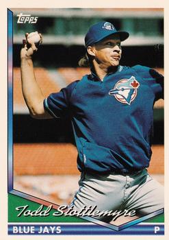 1994 Topps #155 Todd Stottlemyre Front