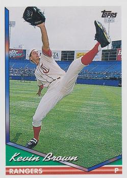 1994 Topps #345 Kevin Brown Front