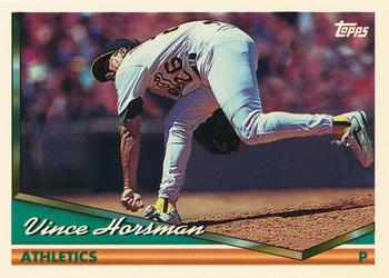 1994 Topps #436 Vince Horsman Front