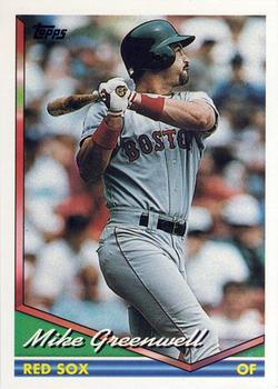 1994 Topps #502 Mike Greenwell Front