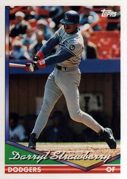 1994 Topps #640 Darryl Strawberry Front