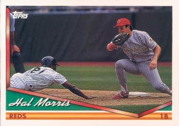 1994 Topps #126 Hal Morris Front