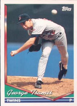 1994 Topps #128 George Tsamis Front