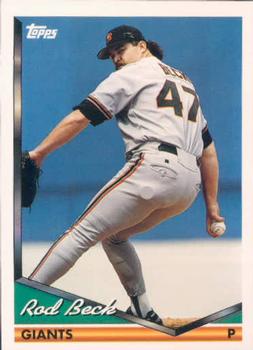 1994 Topps #146 Rod Beck Front