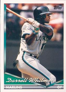 1994 Topps #161 Darrell Whitmore Front
