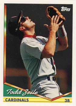 1994 Topps #25 Todd Zeile Front