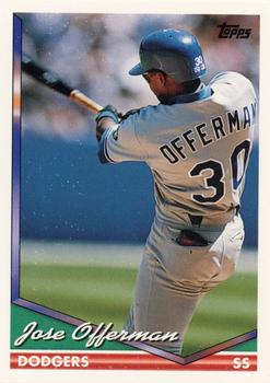 1994 Topps #241 Jose Offerman Front