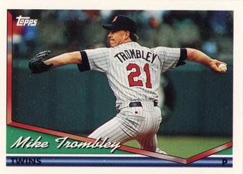 1994 Topps #308 Mike Trombley Front