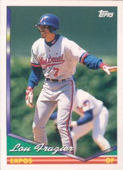 1994 Topps #192 Lou Frazier Front