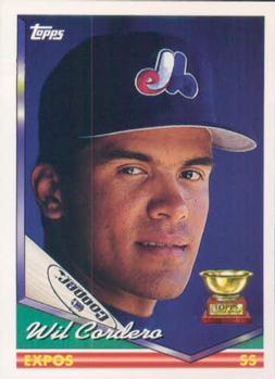 1994 Topps #21 Wil Cordero Front