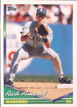 1994 Topps #233 Rich Amaral Front