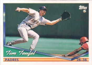 1994 Topps #254 Tim Teufel Front