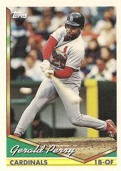 1994 Topps #263 Gerald Perry Front