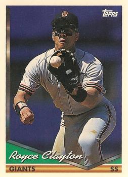 1994 Topps #267 Royce Clayton Front