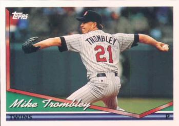 1994 Topps #308 Mike Trombley Front