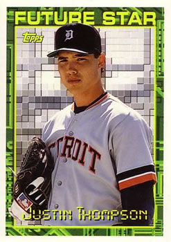 1994 Topps #313 Justin Thompson Front