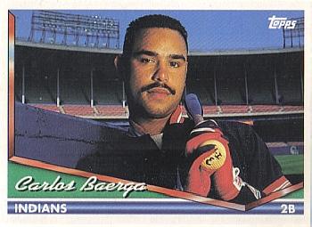 1994 Topps #450 Carlos Baerga Front