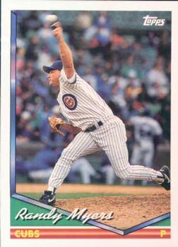 1994 Topps #575 Randy Myers Front
